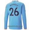 Manchester City Mahrez 26 Hjemme 22-23 - Herre Langermet Fotballdrakt